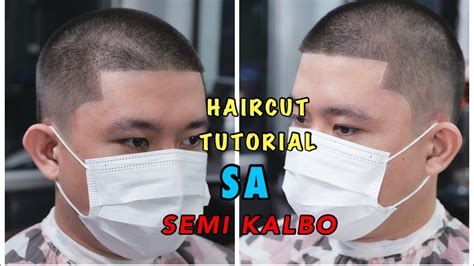 HAIRCUT TUTORIAL SA SEMI KALBO .